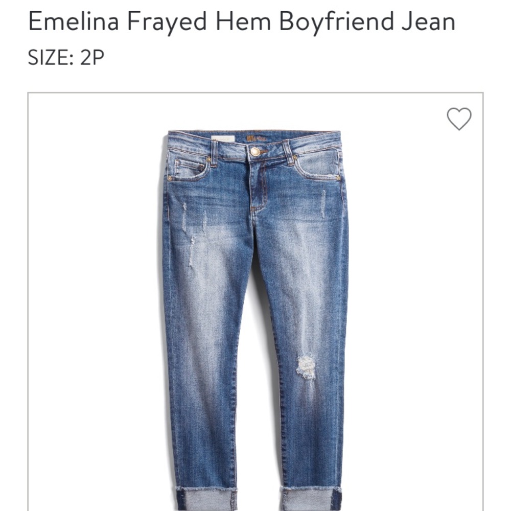 ✨NWT✨ KUT Denim • Straight Leg Ankle Jeans